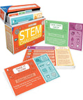 Hands-On STEM Challenges Learning Cards For Grades 2 To 5 Science Kits With Fun Facts And Real-World Projects Across Physical Life Earth And Space Science For Curious Kids boxed cards