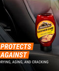 Leather Care Gel For Cars Trucks And Motorcycles Interior Cleaner And Conditioner That Cleans Conditions And Protects
