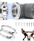 Magnetic Dryer Vent Connector With Quick Connect Hose Coupling And Strong Magnetic Seal For No Fuss Easy Install For 4 Inch Dryer Vent