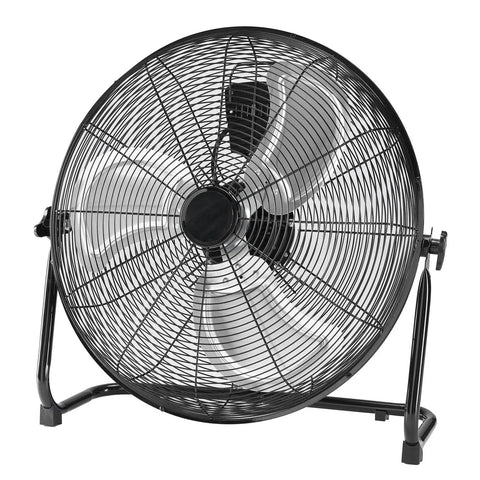 Beastly 20 Inch Industrial High Velocity Floor Fan with Metal Build and Three Speeds