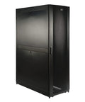 Heavy Duty Workhorse 48U Server Cabinet Extra Deep 48 Inch Rack Enclosure with Lockable Doors and Secure Side Panels
