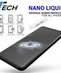 Phone Scratch Remover And Crack Repair Liquid Glass Screen Protector Kit For All Phones, Tablets, And Smart Watches