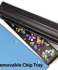 Three Hole Punch For Home Or Office No Fuss 8 Sheet Capacity Cuts 9/32 Inch Holes Through 20lb Paper Removable Chip Tray