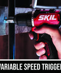 12V Brushless Cordless Half Inch Compact Drill Driver Kit With 2.0Ah USB C Battery And 20W PD Charger For Tight Spaces And Overhead Work