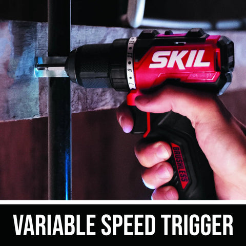 12V Brushless Cordless Half Inch Compact Drill Driver Kit With 2.0Ah USB C Battery And 20W PD Charger For Tight Spaces And Overhead Work