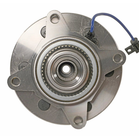 Front Wheel Bearing And Hub Assembly For 2010 Ford F150 4WD Straight Swap showing detailed front view of the heavy-duty component.