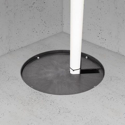 Slotted Sump Basin Cover For Pedestal Or Submersible Pumps, Heavy Duty Construction With Four Bolts Included, Easy Fit And Versatile Access