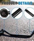 Trailer Crank Handle Compatible With Timpte Landing Gear And Tent Trailer For Camper Trap Door One And One Half Inch Socket