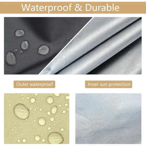 Close-up of waterproof fabric material showing water resistance and sun protection. Beefed Up 900D Porch Swing Replacement Fabric For All Weather Protection UV Resistant And Waterproof Seat Cover For Patio And Porch Swings Black 58.3 By 19.7 By 19.7 Inch.