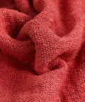 Close-up of Red Cotton Shop Towels Pack Of 150 14 By 14 Inch Absorbent Cleaning Rags material texture for industrial use