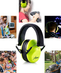 Kids Noise Canceling Ear Muffs With 25dB NRR ANSI Certified Hearing Protection For Children and Toddlers in various settings