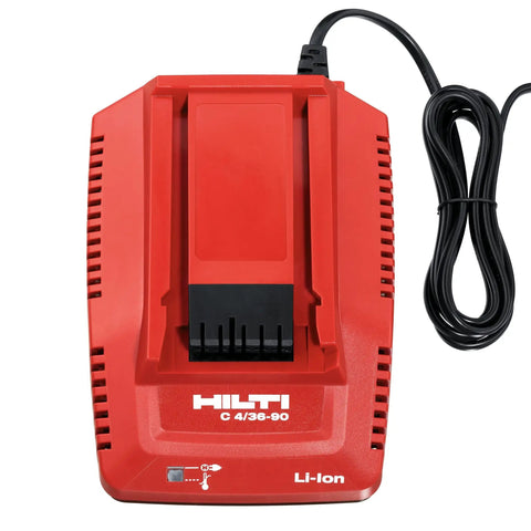 C 4 36 90 Battery Charger For 18 To 36 Volt Lithium Ion Packs With Electronic Charging Control Cordless Power Care Compact Red Charger