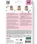 Back of Top Shelf Fantasy Face Paint Palette Kit featuring usage instructions and safety warnings for body art.