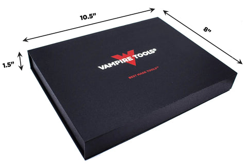 Workhorse Four Piece Screw Extractor Pliers Tool Gift Set black box with dimensions 10.5 x 8 x 1.5 inches.
