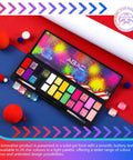 24 Color Hema Free Solid Gel Nail Polish Kit With Ombre Gel And Pat Paint Gel in vibrant palette and detachable brush