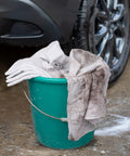 White 100 Percent Cotton Shop Towels 500 Count Heavy Duty Commercial Industrial B Grade 14 By 15 Inches Brand New Never Used For Grease Oil Spills Tools Grime In Factories Garages Auto Shops used near car