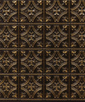 Easy DIY Ceiling Upgrade With Antique Gold PVC Tiles 2 Ft By 2 Ft Glue Up Set Of 10 Covers 40 Sq Ft Lightweight Class A Fire Rated Installs Right On Popcorn Or Smooth Ceilings And Walls