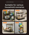 Height Adjustable Two Tier Under Sink Organizer Heavy Duty Storage Rack For Kitchen And Bathroom Cabinets, versatile storage solutions in various settings.