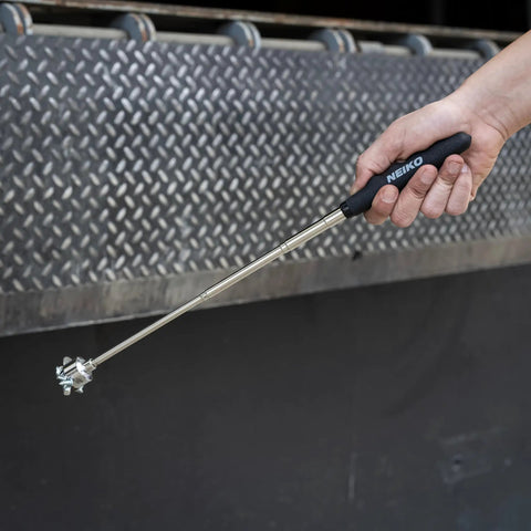 Heavy Duty Magnetic Pickup Tool With 25 Lb Holding Force, Telescoping Reach From 7 Inches To 30 Inches, Non Slip Grip, Extra Strong Magnet Wand For Retrieving Metal Parts From Tight Spots And Under Workbenches