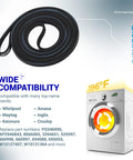 Dryer Drum Belt Replacement 341241 For Whirlpool Kenmore Roper Amana Dryers Replaces 8066065 AP2946843 W10127457 PS346995 14210003