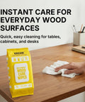 Let Go Of Dust And Grime With These Multi Purpose Wood Cleaning Wipes That Pack A Light Lemon Punch And Make Your Furniture Shine Without Any Extra Hustle.