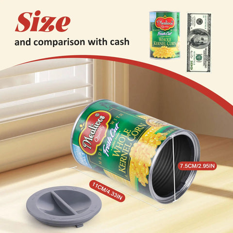 Hidden Can Safe Diversion Storage For Keys Cash Jewelry Cards And Coins Looks Like Real Corn Can Grey Hidden Compartment