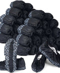 300 Pack Disposable Shoe Covers Non Slip Heavy Duty Black Booties For Indoors And Contractors, Floor And Carpet Protection