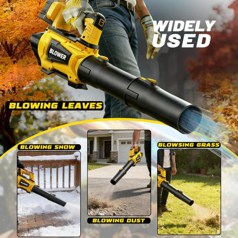 Beast Cordless Leaf Blower Tool Only, 6 Speed Brushless Turbofan, 250 MPH, 750 CFM, Widely Used on leaves, snow, and grass