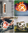 Safety warnings for High Capacity 24V 100Ah LiFePO4 Battery With Built In 100A BMS 2560Wh 10000 Plus Deep Cycles Rechargeable