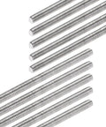 M3 X 150Millimeter Stainless Steel Fully Threaded Stud Rod Kit for Heavy Duty Anchor Bolts, showing ten fully threaded rods.