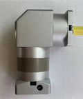 Heavy Duty Slick 90mm Planetary Speed Reducer Gearbox With 40 To 1 Ratio angled view showcasing precision engineering for Nema34 motors.