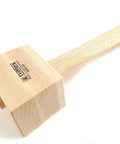 Beefy Beech Wood Carving Mallet 460 Gram 16 oz With 5 Degree Angled Head, 11 Inch Length, Unfinished European Beech Head And Handle.