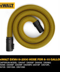 Beefy 7 Foot Vacuum Hose 1 7 8 Inch For Shop Vacs With Locking Tab Ultra Durable Yellow Accessory Fits DXV04T DXV05P DXV05S
