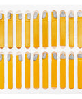 20 Piece Half Inch Carbide Tipped Cutter Tool Bit Set for Metal Lathe Tooling with AR8 AL8 BR8 BL8 E8 C8 Bits
