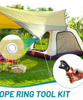 Heavy Duty Grommet Kit With One Quarter Inch And Three Eighth Inch Dies, Four Hundred Eyelets In 6mm And 10mm, Magnetic Eyelet Pliers for tent setup