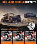 High load-bearing capacity of rear wheel bearing hub assembly 512437 OEM grade for Kia and Hyundai with 5 lug and ABS, off-road scene.