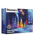 66 Action Packed Science Experiments STEM Lab For Kids with Chemistry Tools, box featuring colorful bottles and explosions