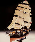 Flying Cloud Plastic Model Kit Ship Build Set For Scale Modeling Fans Detailed Polystyrene Hull With Easy Assembly on display