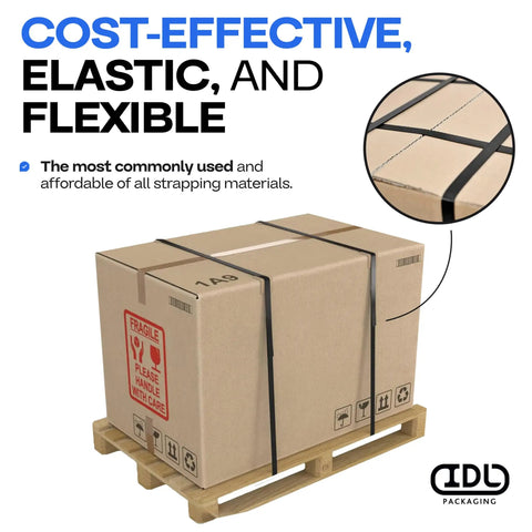 No Gimmicks Heavy Duty Half Inch Polypropylene Strapping Kit With 7200 Ft Roll Rated 600 Lb Break Strength Includes Hand Tensioner And 1000 Open Seals For Tough Pallet Wrapping And Fast Logistics Moves