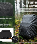 Lightweight Running Hydration Backpack With 2L Water Bladder For Trail Runs And Bike Rides Keeps Water Cold For Hours On The Go with rain cover