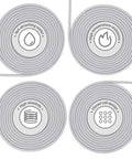Tough 1/8 Inch Foam Backer Rod 16.4 Foot Gray Epdm Rubber Joint Filler features water resistance, elasticity, and closed cell design.
