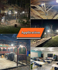 Rugged 100 Foot Construction String Lights Set, 150 Watt Total 15000 Lumens in various outdoor and indoor applications, waterproof durable