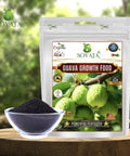 Guava Growth Food Organic Fertilizer For Fast Growth And Heavy Fruiting 200 G With Nitrogen Phosphorus Potassium And Microorganisms For Big Yields In Your Home Garden. Pack and granules