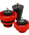 Three Piece Power Steering Adapter Kit For Manual Vacuum Pumps Purge Air From The Power Steering System On Most Vehicles adapters