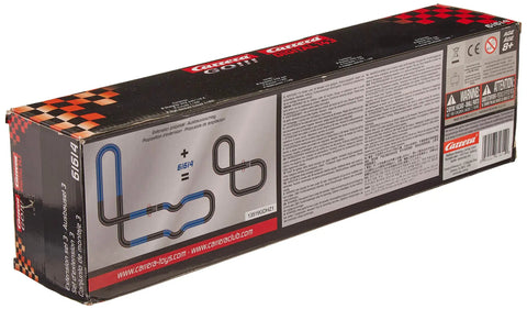 Extension Set 3 For Go Track System box showing additional track pieces including straightaways, curves, connectors.