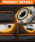 Front Wheel Bearing Hub Assembly For Subaru Legacy And Outback 2005 Through 2014 With ABS 5 Lug Wheel Hub Replacement details