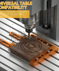 CNC Workpiece Positioning Rig For T Slot And Perforated Tables Side Clamp Woodworking Rig For CNC Machining and DIY Locks In