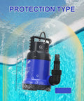 1HP Submersible Water Pump Featuring A Tough As Nails Motor And Effortless Gear Tech To Haul 4500 GPH Fast in water.
