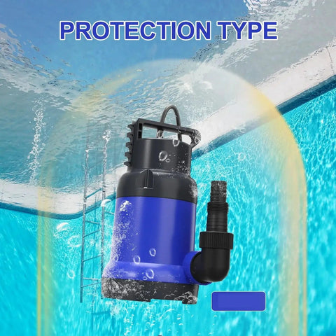 1HP Submersible Water Pump Featuring A Tough As Nails Motor And Effortless Gear Tech To Haul 4500 GPH Fast in water.
