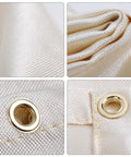 Close-up of 4 Feet By 6 Feet Welding Blanket Heavy Duty Flame Retardant Fiberglass Safety Shield With Brass Grommets